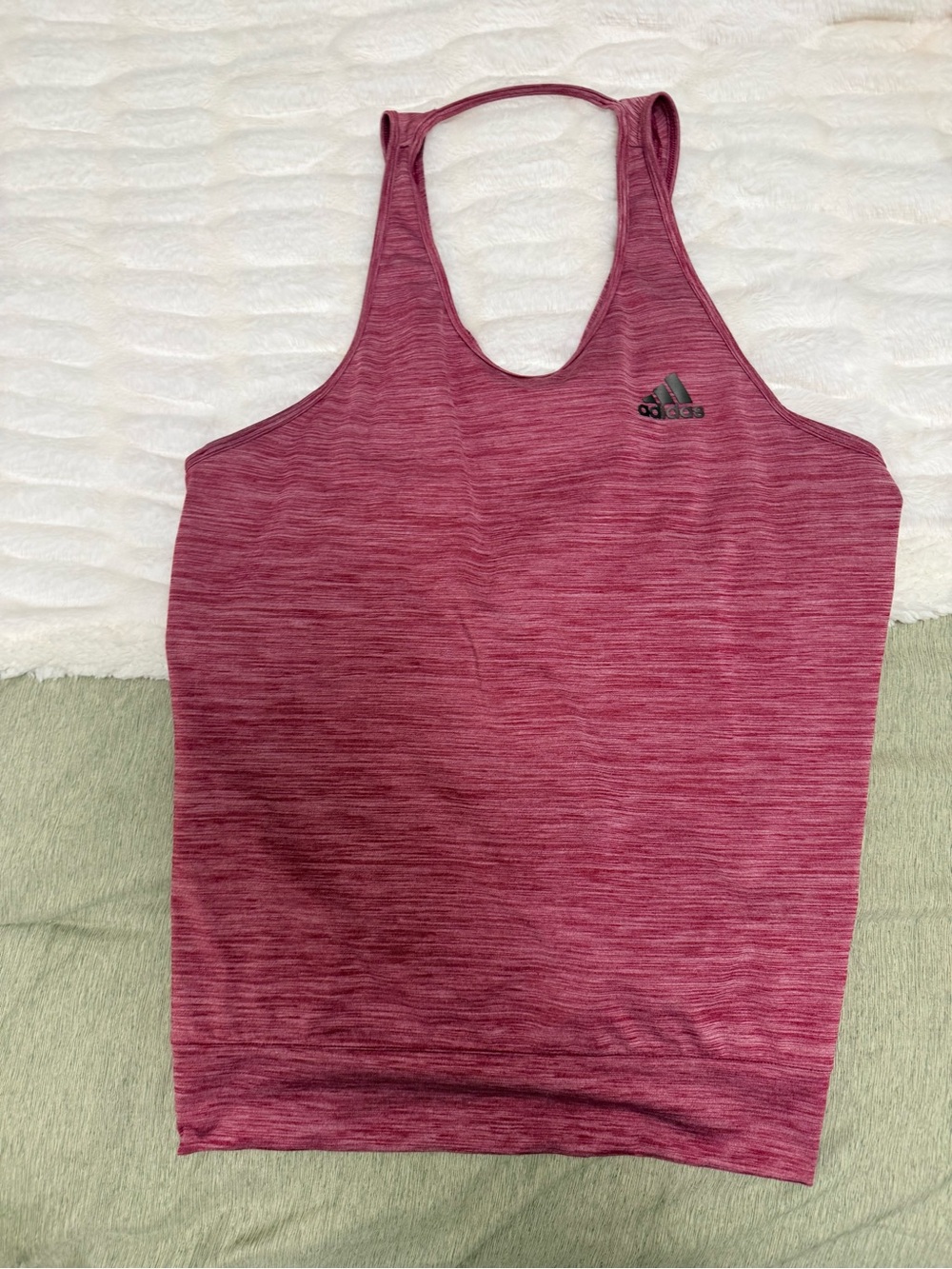 Adidas Women's Tank Top - Athletic Racerback Size Small